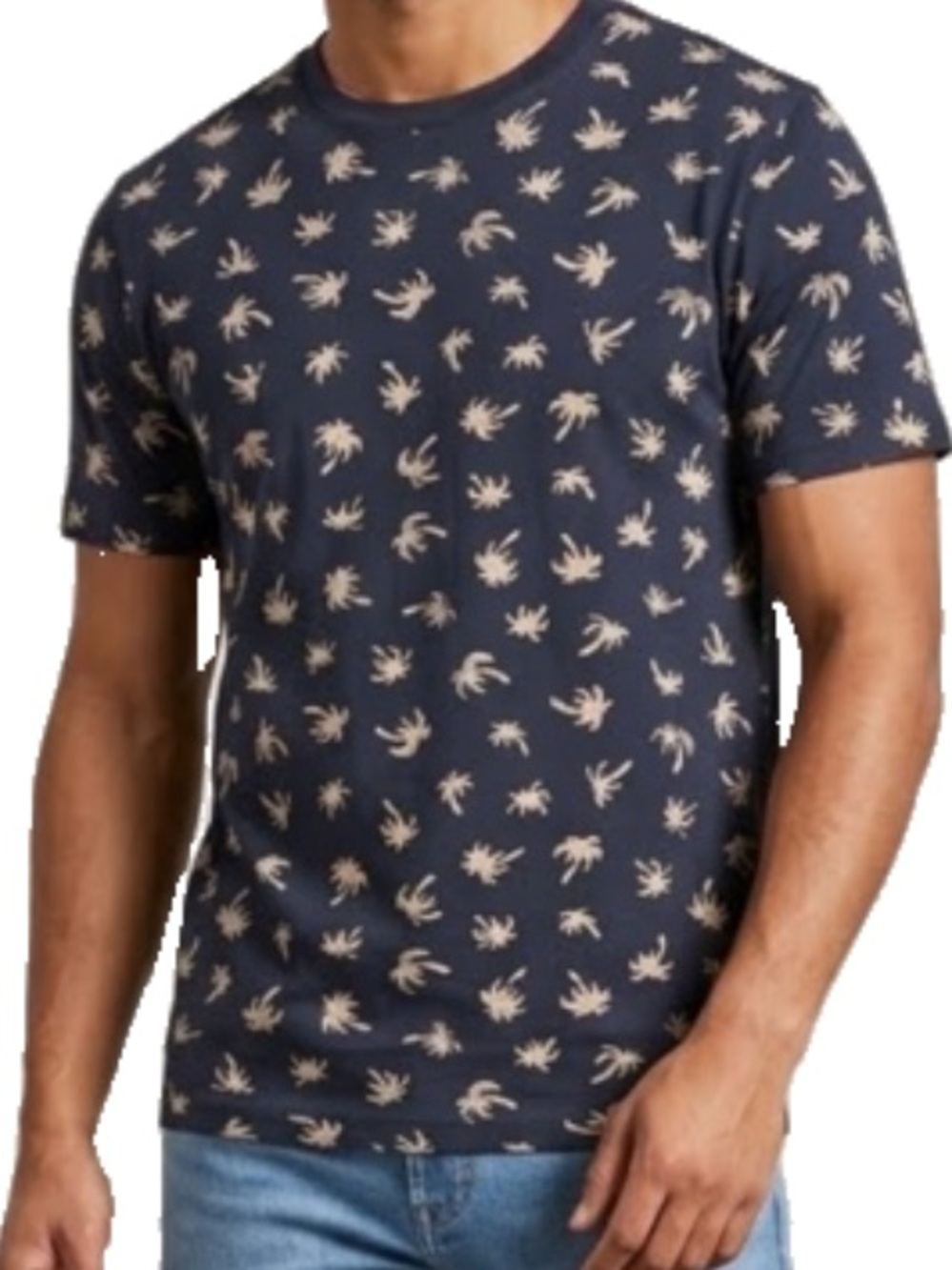 PS Paul Smith Organic Cotton Palm Tree Print T-Shirt XL